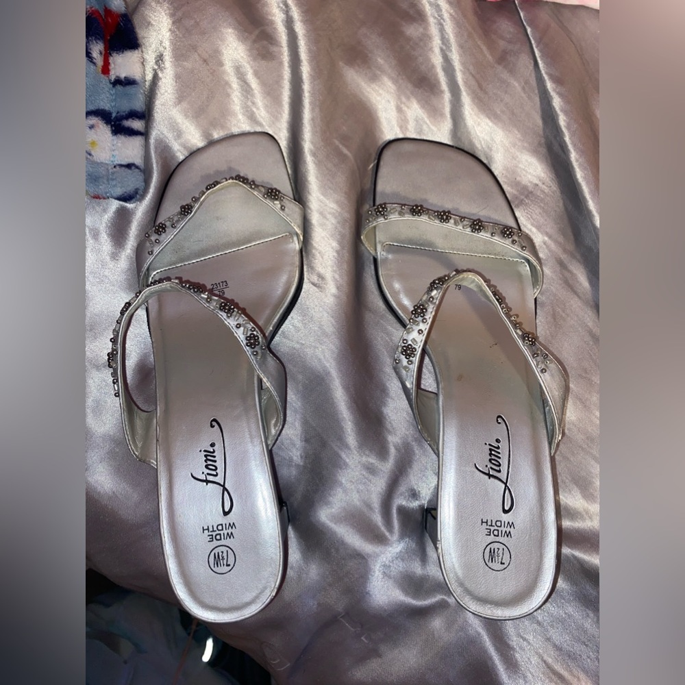 Fioni Beaded Heels